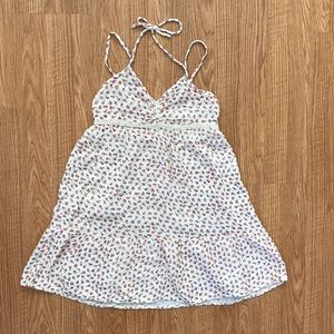 Spaghetti strap + halter strap top